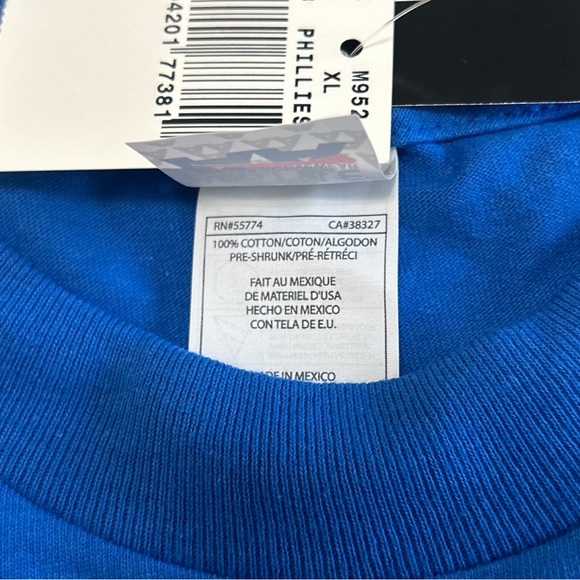 NWT 2008 World Champions Philadelphia Phillies XL - Picture 3 of 8